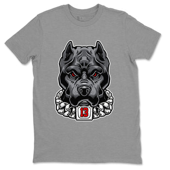 Air Jordan 13 Black Flint Sneaker Match Tees Pitbull Sneaker Tees Air Jordan 13 Black Flint Sneaker Release Tees Unisex Shirts Heather Grey 2