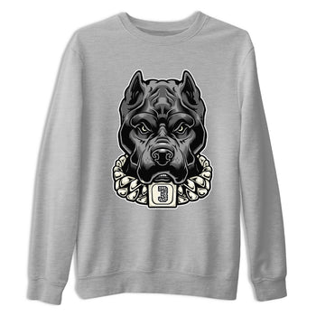 Air Jordan 3 Off Noir shirt to match jordans Pitbull sneaker tees Air Jordan 3 Retro Off Noir SNRT Sneaker Tees Unisex Heather Grey 2 T-Shirt