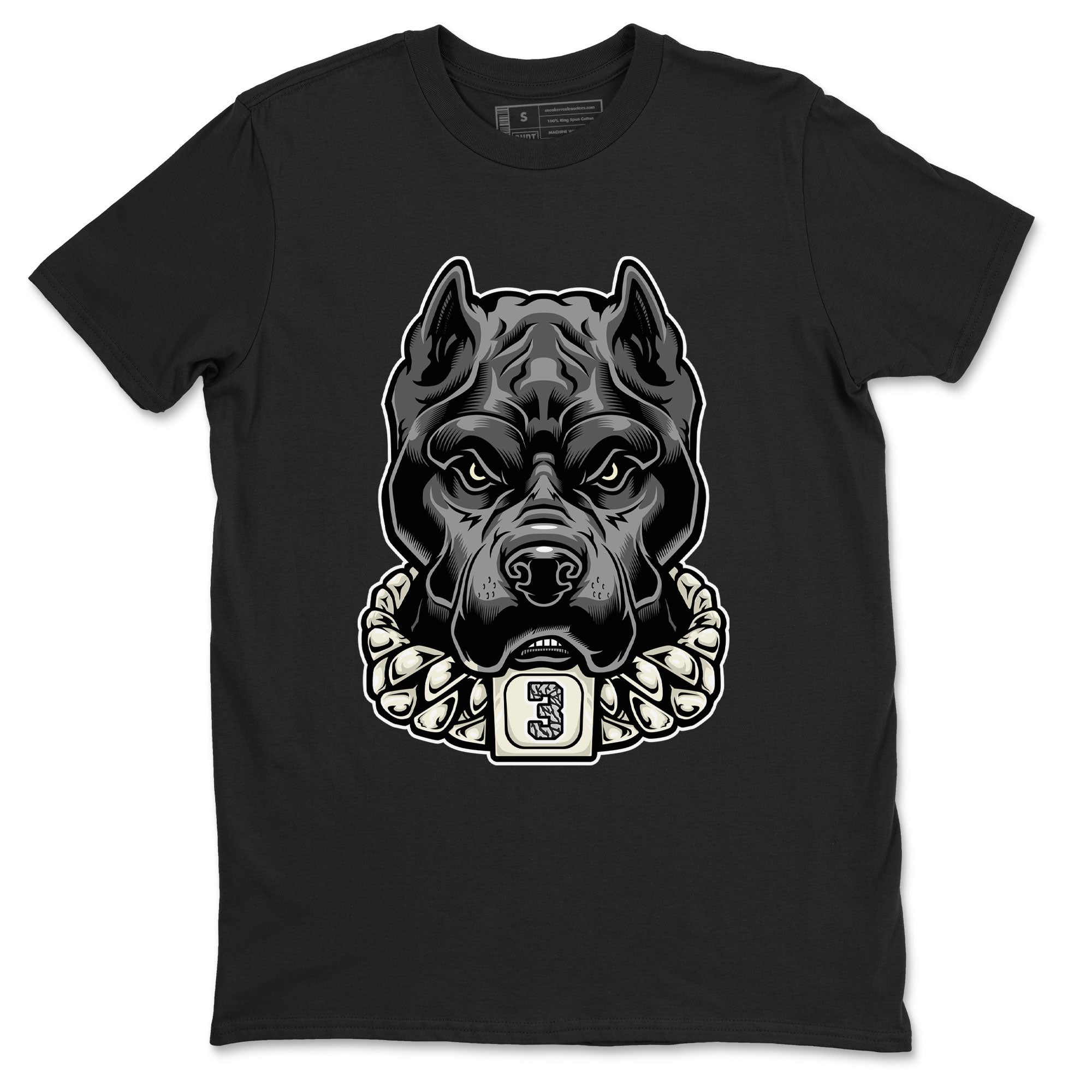 Air Jordan 3 Off Noir shirt to match jordans Pitbull sneaker tees Air Jordan 3 Retro Off Noir SNRT Sneaker Tees Unisex Black 2 T-Shirt
