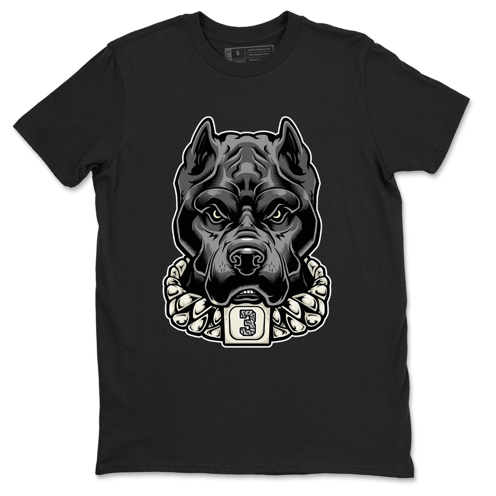 Air Jordan 3 Off Noir shirt to match jordans Pitbull sneaker tees Air Jordan 3 Retro Off Noir SNRT Sneaker Tees Unisex Black 2 T-Shirt