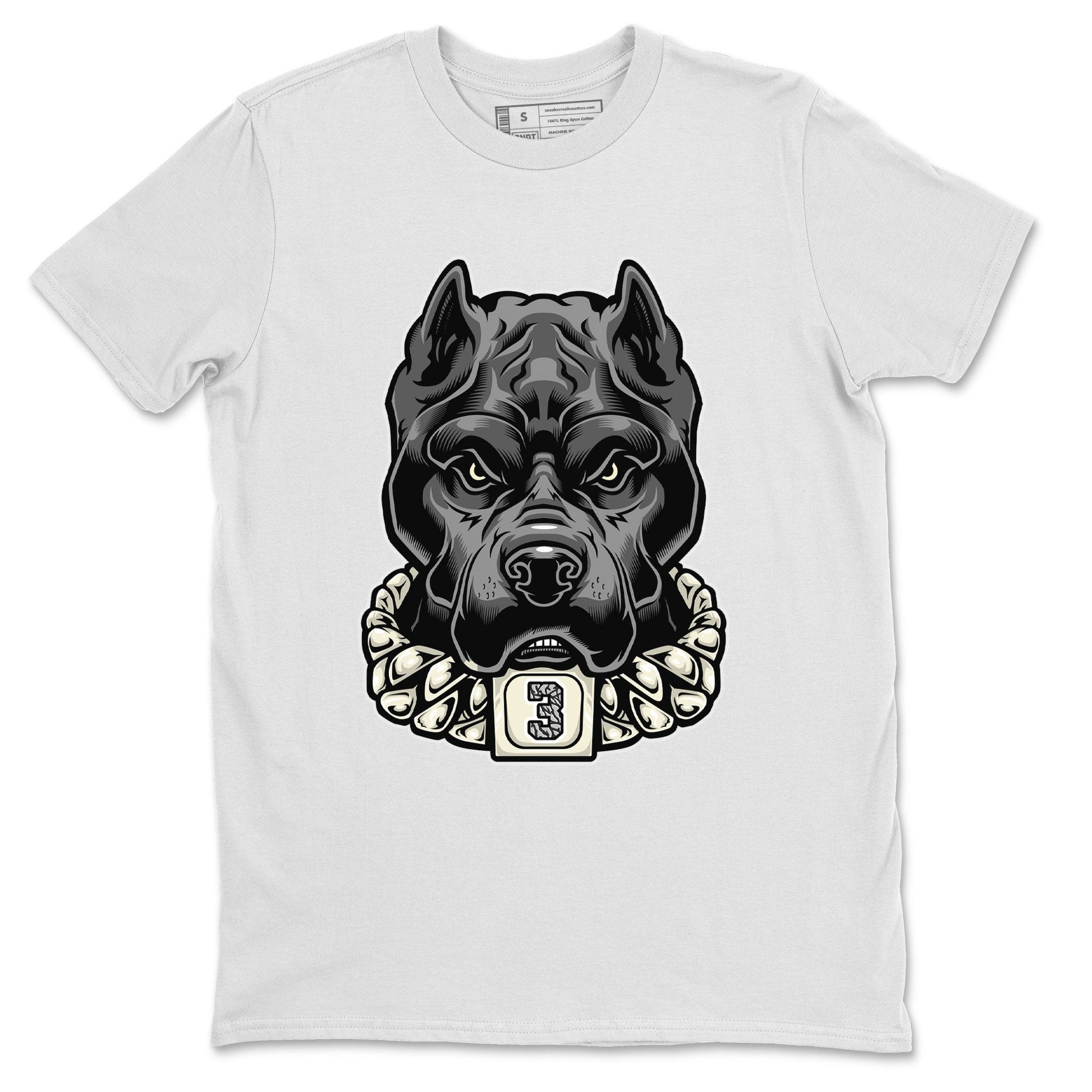 Air Jordan 3 Off Noir shirt to match jordans Pitbull sneaker tees Air Jordan 3 Retro Off Noir SNRT Sneaker Tees Unisex White 2 T-Shirt