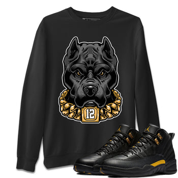 Jordan 12 Black Taxi Sneaker Match Tees Pitbull Sneaker Tees Jordan 12 Black Taxi Sneaker Release Tees Unisex Shirts