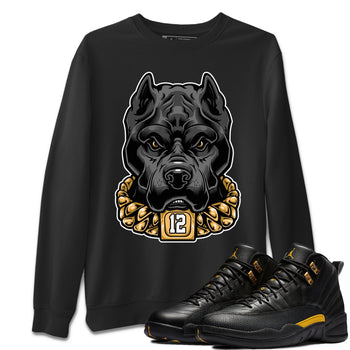 Jordan 12 Black Taxi Sneaker Match Tees Pitbull Sneaker Tees Jordan 12 Black Taxi Sneaker Release Tees Unisex Shirts
