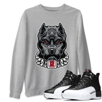 Jordan 12 Playoffs Sneaker Match Tees Pitbull Sneaker Tees Jordan 12 Playoffs Sneaker Release Tees Unisex Shirts