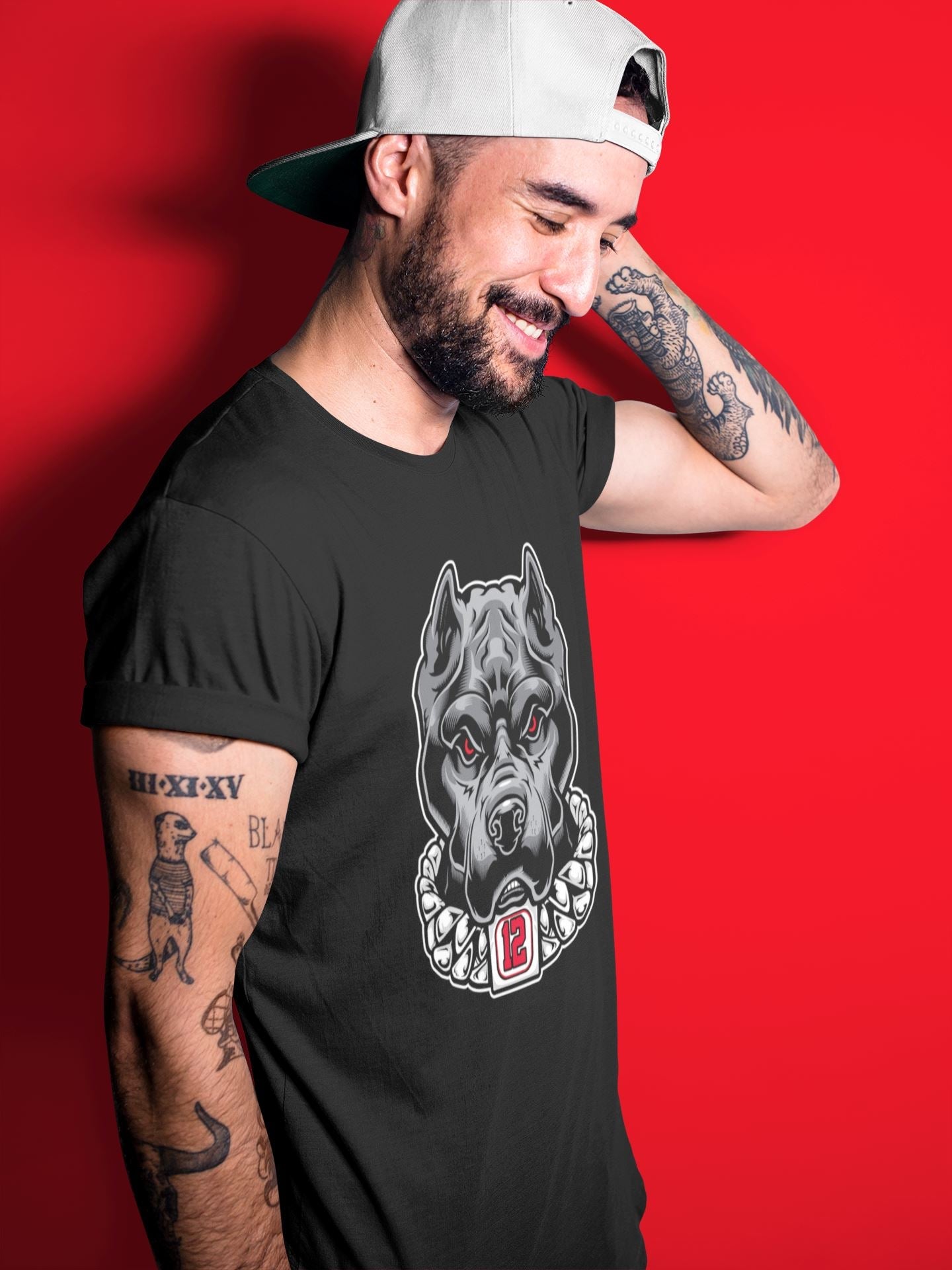 Jordan 12 Playoffs Sneaker Match Tees Pitbull Sneaker Tees Jordan 12 Playoffs Sneaker Release Tees Unisex Shirts