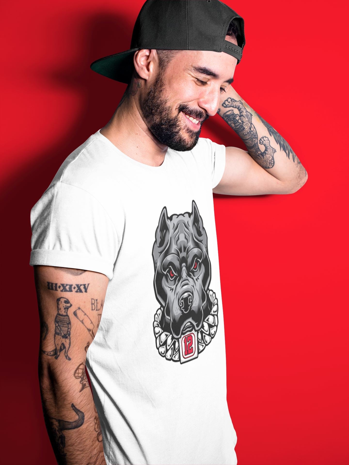 Jordan 12 Playoffs Sneaker Match Tees Pitbull Sneaker Tees Jordan 12 Playoffs Sneaker Release Tees Unisex Shirts
