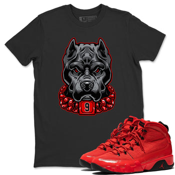 Jordan 9 Chile Red Sneaker Match Tees Pitbull Sneaker Tees Jordan 9 Chile Red Sneaker Release Tees Unisex Shirts