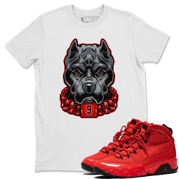 Jordan 9 Chile Red Sneaker Match Tees Pitbull Sneaker Tees Jordan 9 Chile Red Sneaker Release Tees Unisex Shirts