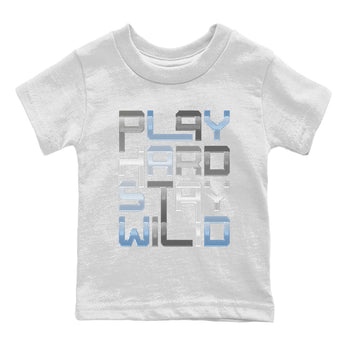 Air Jordan 11 White Cement Sneaker Match Tees Play Hard Sneaker Tees Air Jordan 11 Cement Grey Sneaker Release Tees Kids Shirts White 2
