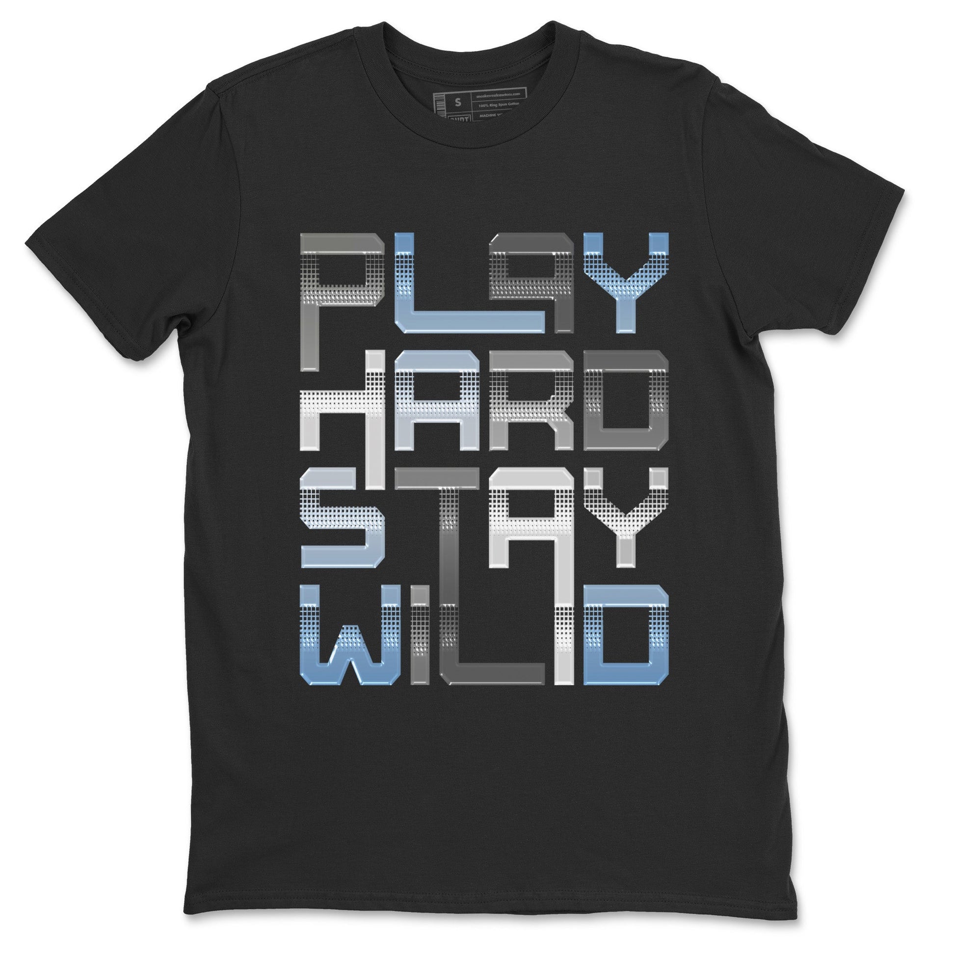 Air Jordan 11 White Cement Sneaker Match Tees Play Hard Sneaker Tees Air Jordan 11 Cement Grey Sneaker Release Tees Unisex Shirts Black 2