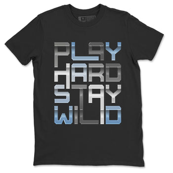Air Jordan 11 White Cement Sneaker Match Tees Play Hard Sneaker Tees Air Jordan 11 Cement Grey Sneaker Release Tees Unisex Shirts Black 2