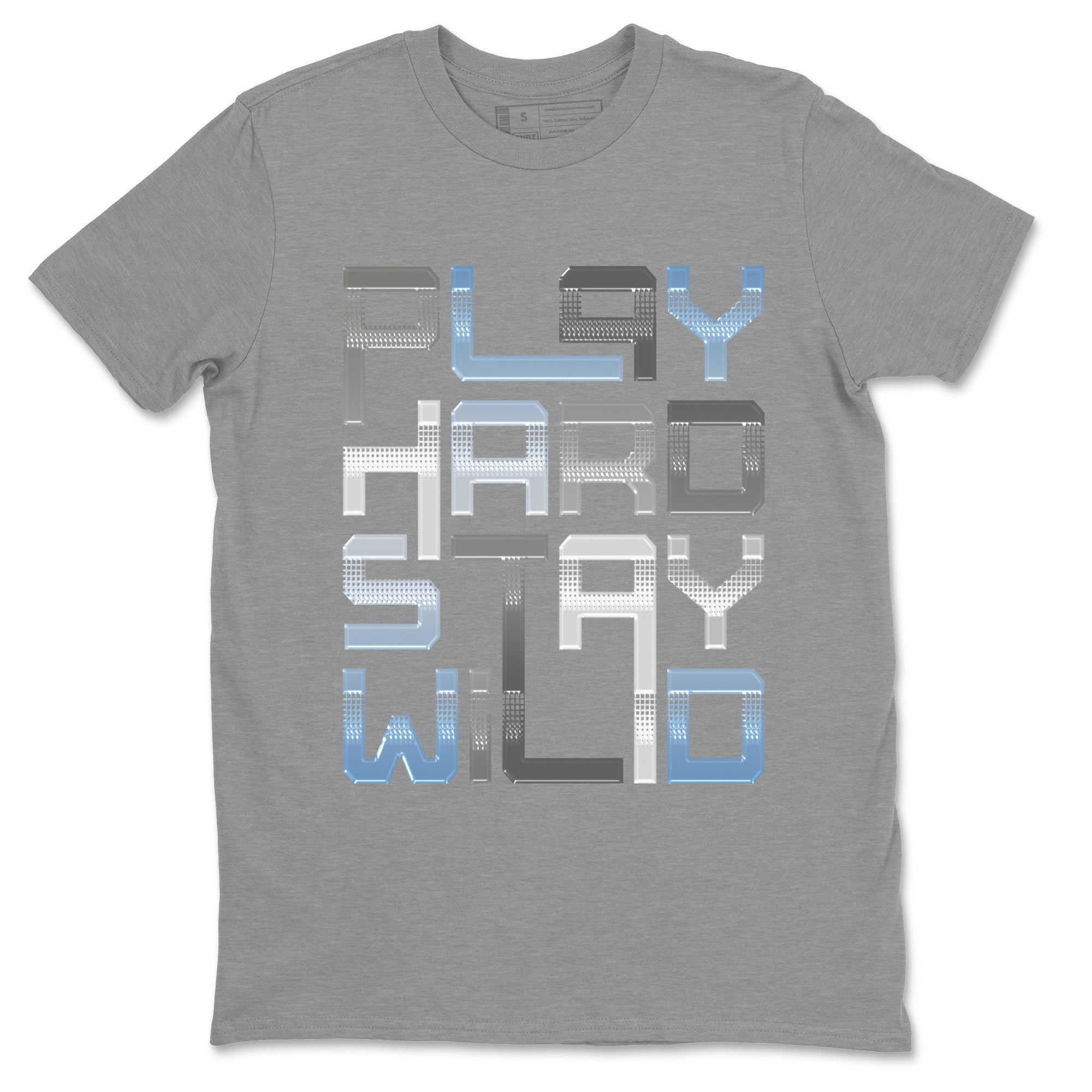 Air Jordan 11 White Cement Sneaker Match Tees Play Hard Sneaker Tees Air Jordan 11 Cement Grey Sneaker Release Tees Unisex Shirts Heather Grey 2
