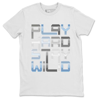 Air Jordan 11 White Cement Sneaker Match Tees Play Hard Sneaker Tees Air Jordan 11 Cement Grey Sneaker Release Tees Unisex Shirts White 2