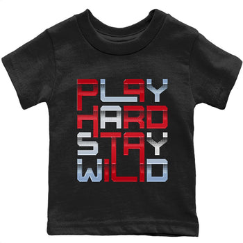 Jordan 11 Cherry Sneaker Match Tees Play Hard Sneaker Tees Jordan 11 Cherry Sneaker Release Tees Kids Shirts