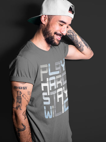 Jordan 11 Cool Grey Sneaker Match Tees Play Hard Stay Wild Sneaker Tees Jordan 11 Cool Grey Sneaker Release Tees Unisex Shirts