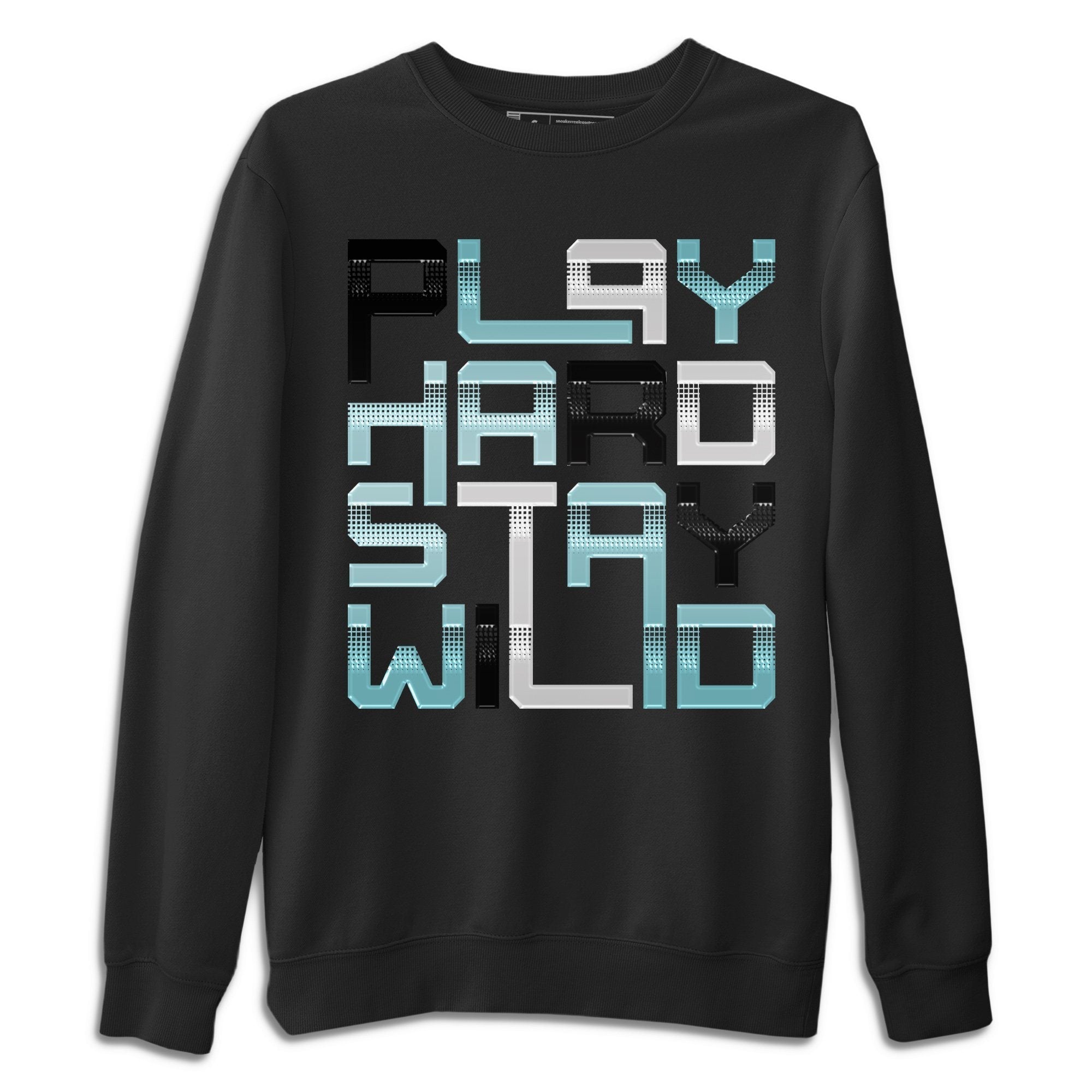 Jordan 11 Legend Blue Sneaker Match Tees Play Hard Stay Wild Sneaker Tees Jordan 11 Legend Blue Sneaker Release Tees Unisex Shirts