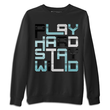 Jordan 11 Legend Blue Sneaker Match Tees Play Hard Stay Wild Sneaker Tees Jordan 11 Legend Blue Sneaker Release Tees Unisex Shirts