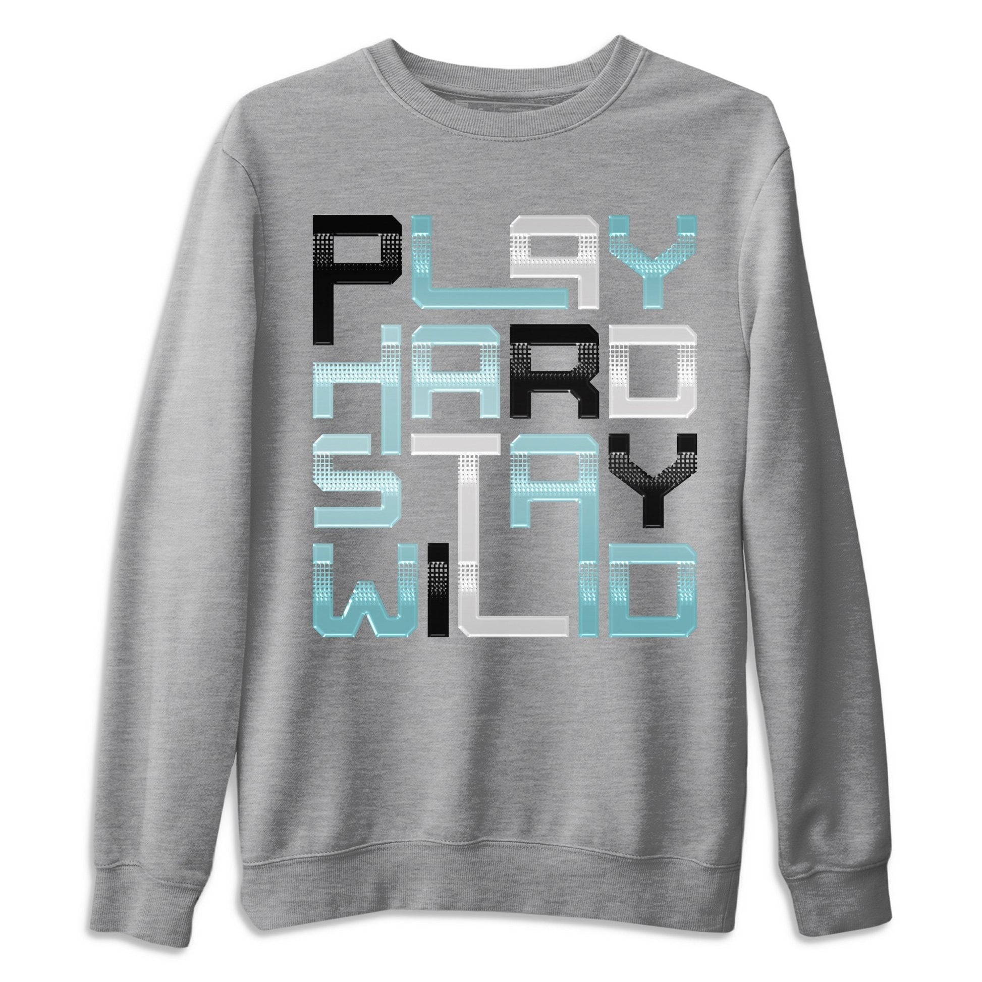 Jordan 11 Legend Blue Sneaker Match Tees Play Hard Stay Wild Sneaker Tees Jordan 11 Legend Blue Sneaker Release Tees Unisex Shirts