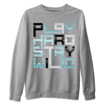 Jordan 11 Legend Blue Sneaker Match Tees Play Hard Stay Wild Sneaker Tees Jordan 11 Legend Blue Sneaker Release Tees Unisex Shirts