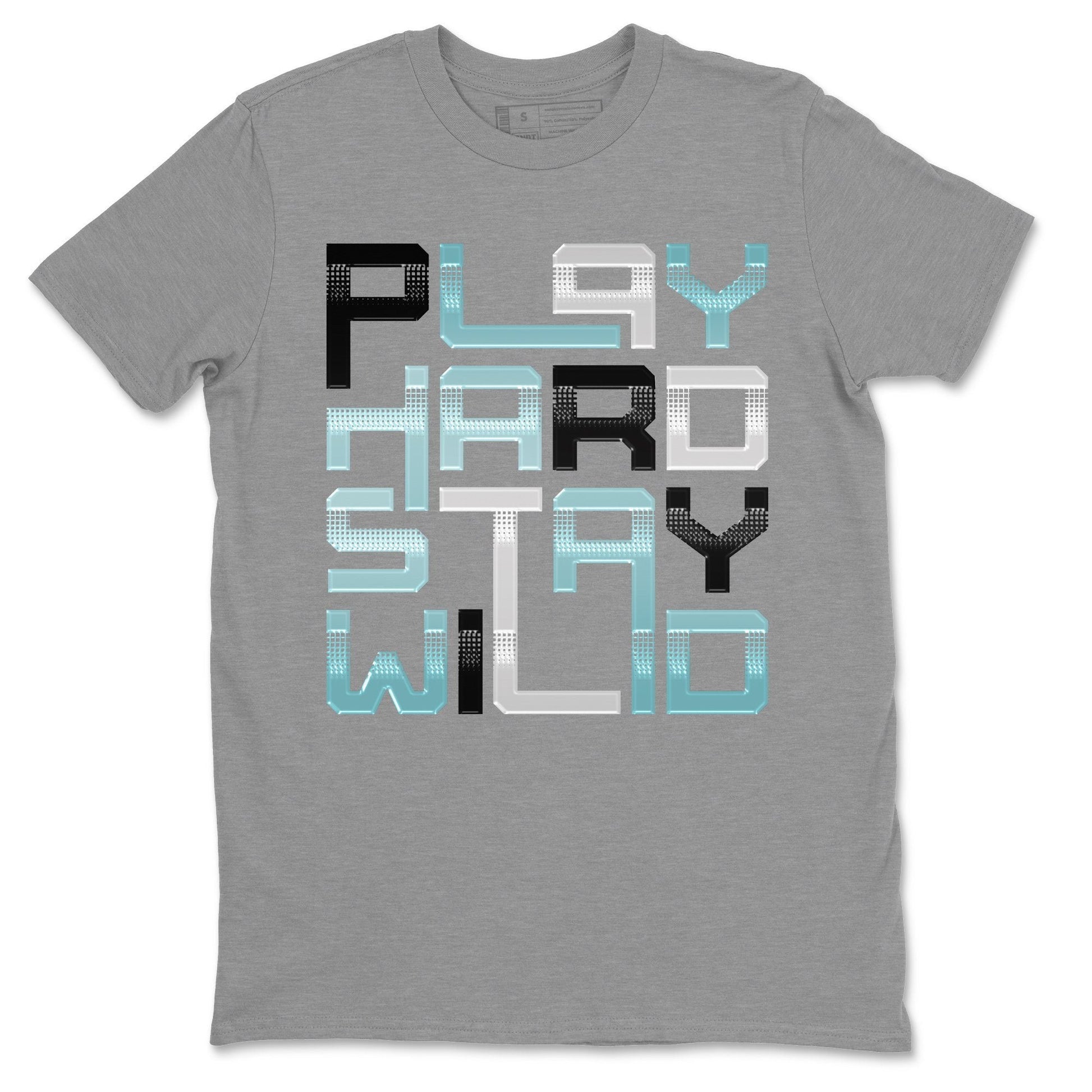 Jordan 11 Legend Blue Sneaker Match Tees Play Hard Stay Wild Sneaker Tees Jordan 11 Legend Blue Sneaker Release Tees Unisex Shirts