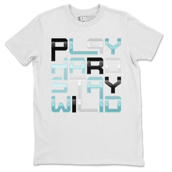 Jordan 11 Legend Blue Sneaker Match Tees Play Hard Stay Wild Sneaker Tees Jordan 11 Legend Blue Sneaker Release Tees Unisex Shirts