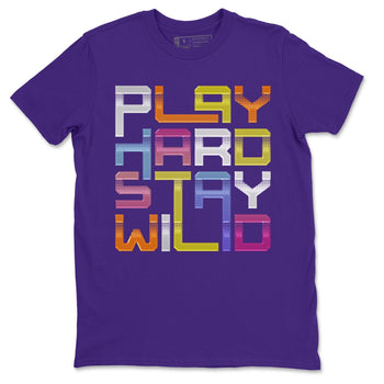 Jordan 9 Change The World Sneaker Match Tees Play Hard Stay Wild Sneaker Tees Jordan 9 Change The World Sneaker Release Tees Unisex Shirts
