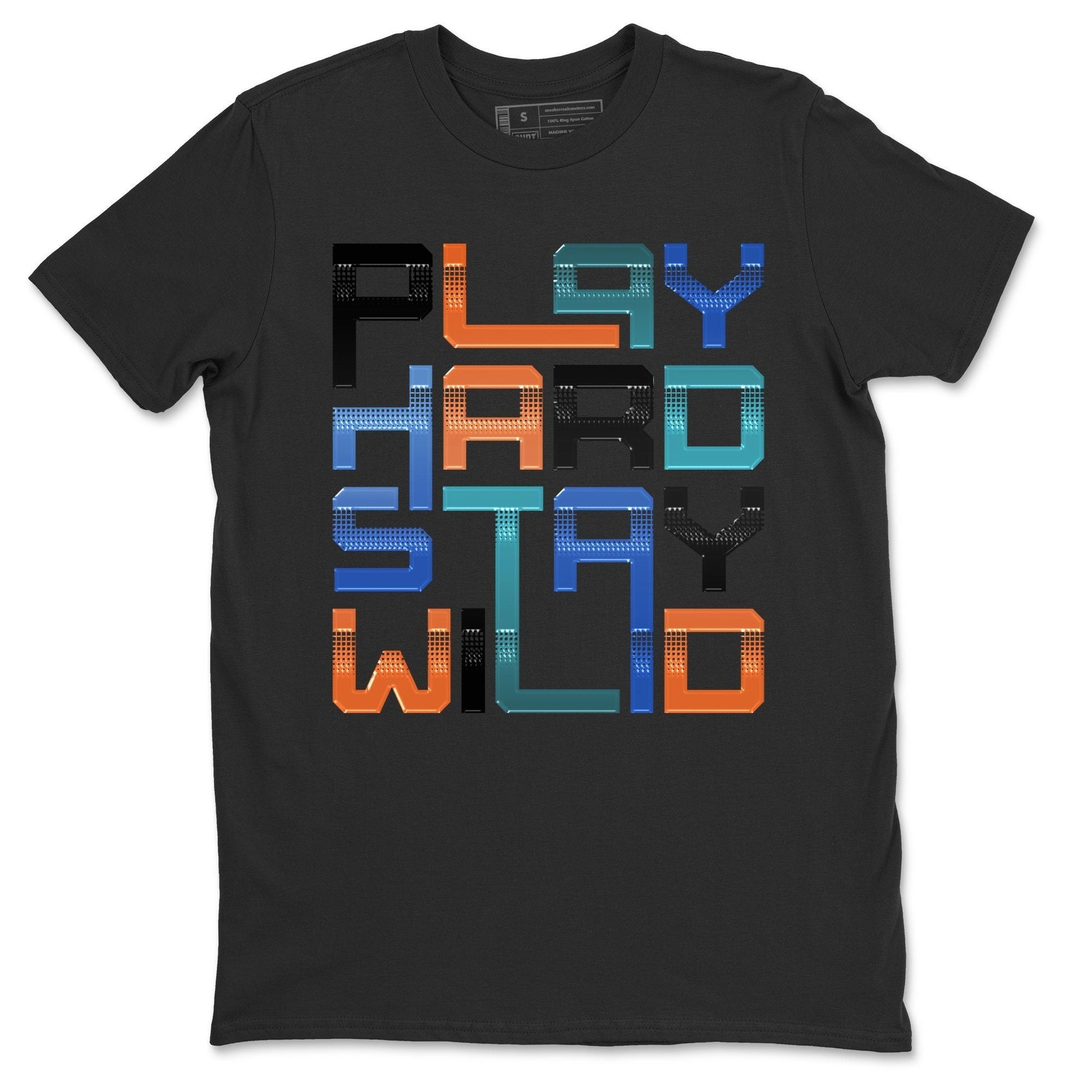 Yeezy 700 Bright Blue Sneaker Match Tees Play Hard Stay Wild Sneaker Tees Yeezy 700 Bright Blue Sneaker Release Tees Unisex Shirts
