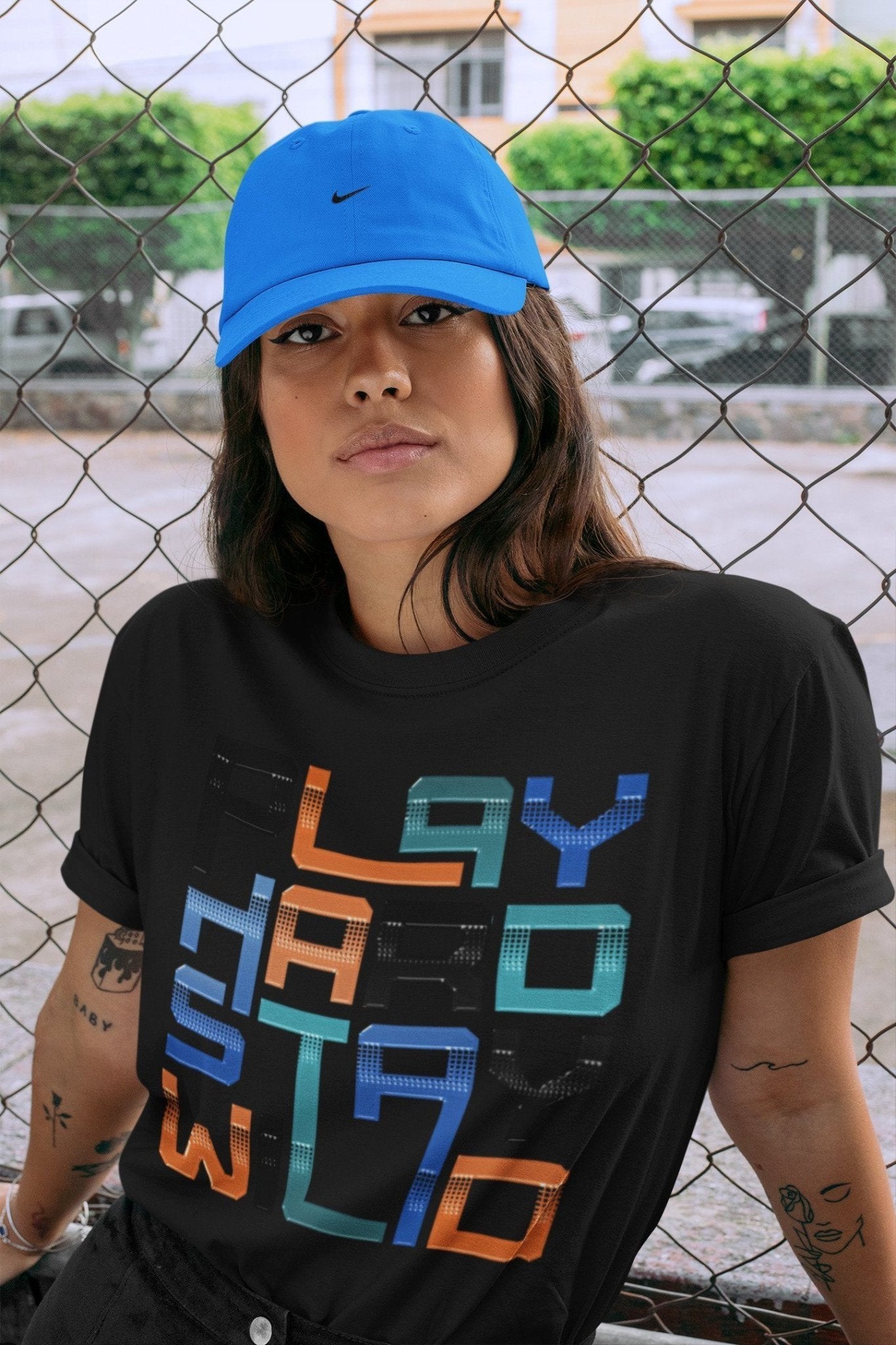 Yeezy 700 Bright Blue Sneaker Match Tees Play Hard Stay Wild Sneaker Tees Yeezy 700 Bright Blue Sneaker Release Tees Unisex Shirts