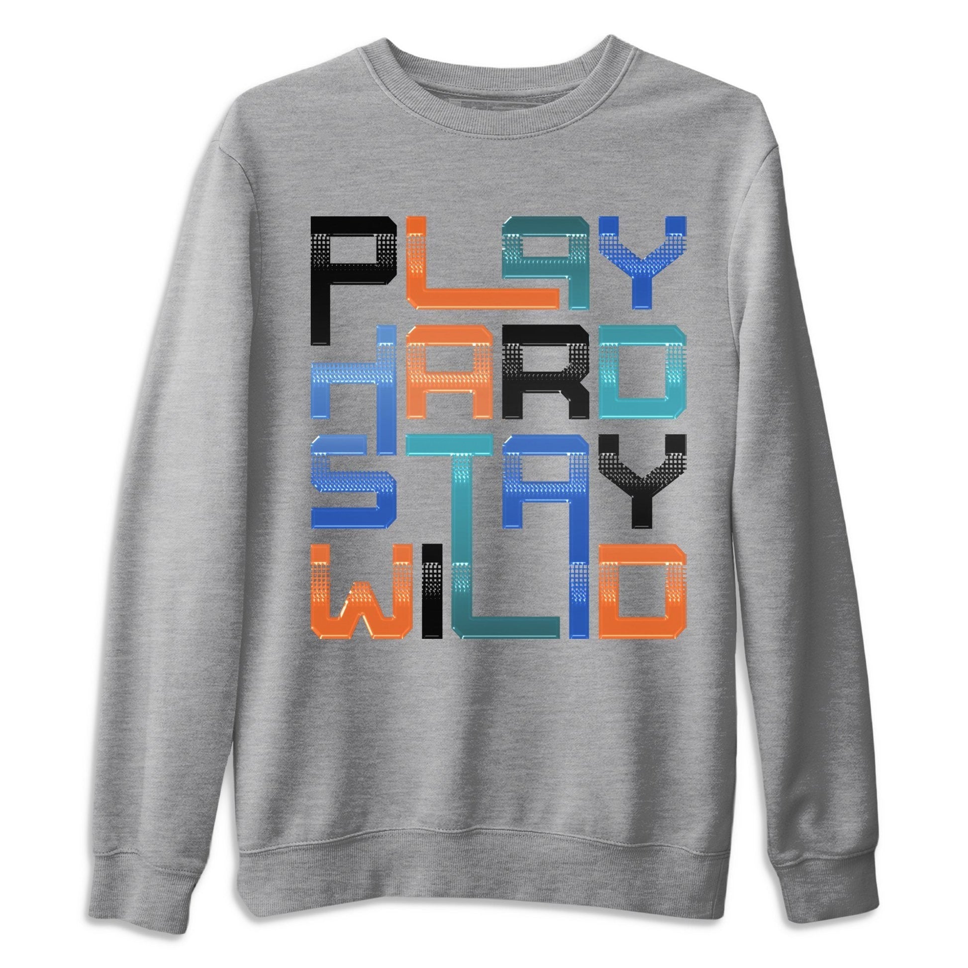 Yeezy 700 Bright Blue Sneaker Match Tees Play Hard Stay Wild Sneaker Tees Yeezy 700 Bright Blue Sneaker Release Tees Unisex Shirts