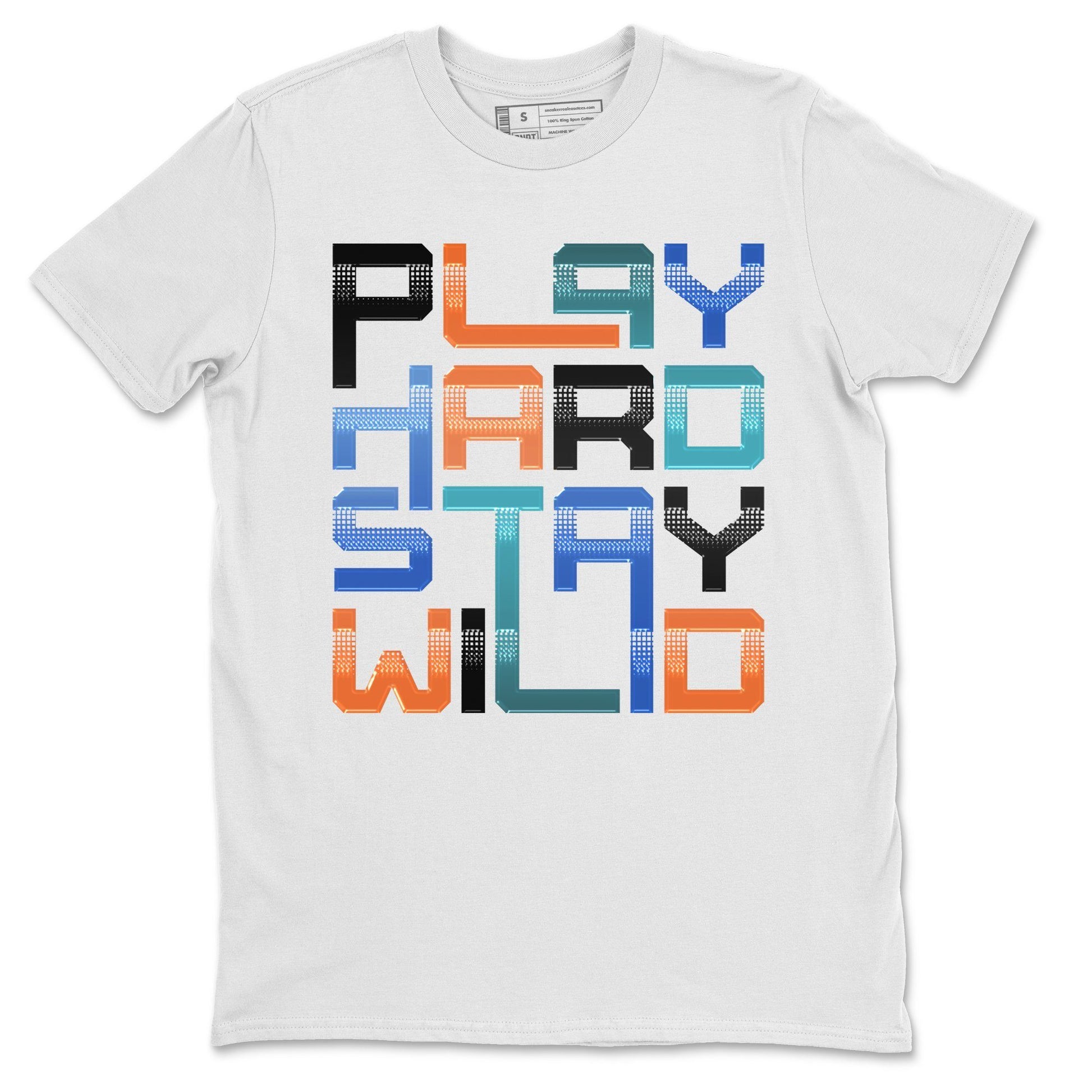 Yeezy 700 Bright Blue Sneaker Match Tees Play Hard Stay Wild Sneaker Tees Yeezy 700 Bright Blue Sneaker Release Tees Unisex Shirts