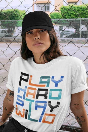 Yeezy 700 Bright Blue Sneaker Match Tees Play Hard Stay Wild Sneaker Tees Yeezy 700 Bright Blue Sneaker Release Tees Unisex Shirts