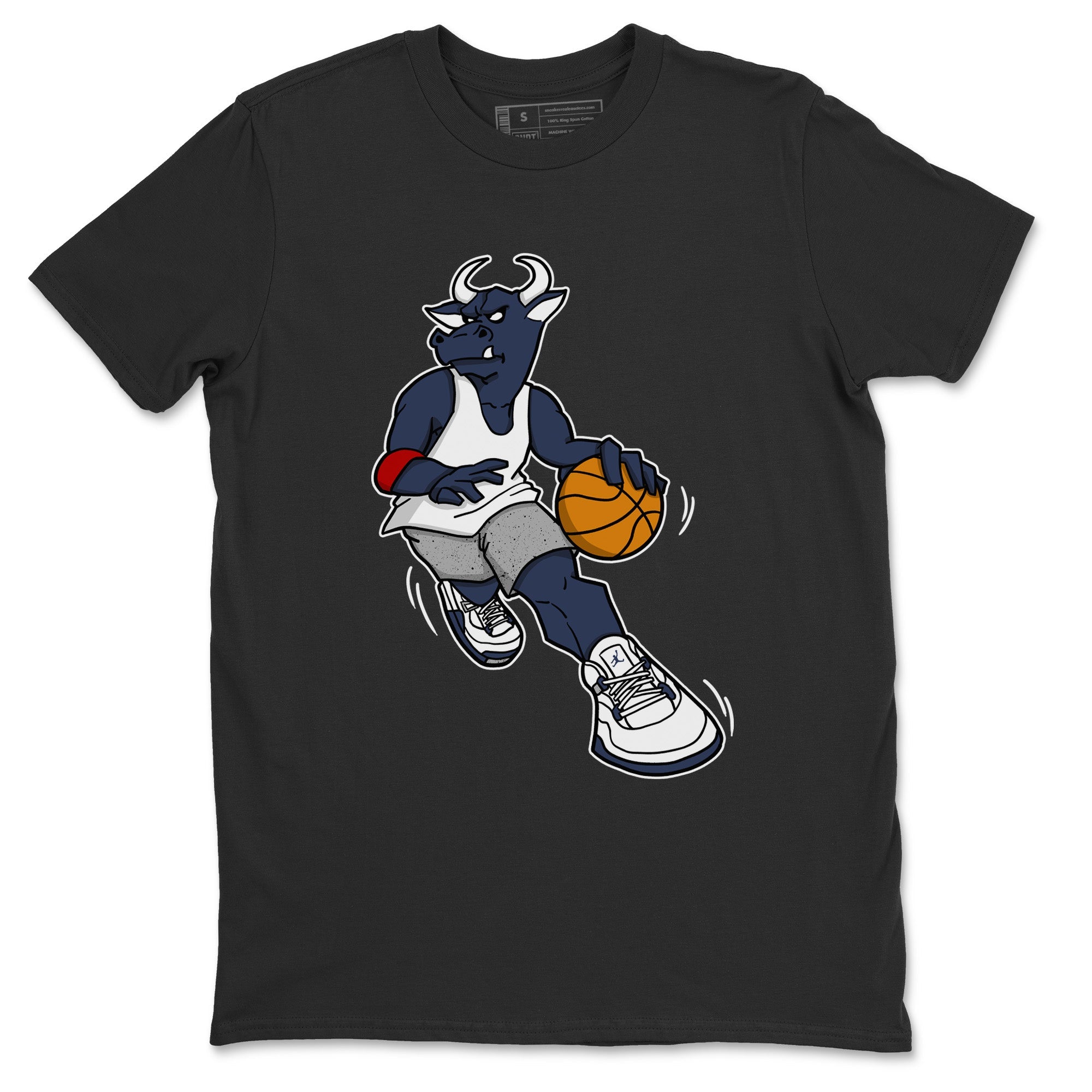 Jordan 4 Midnight Navy Sneaker Match Tees Player Bull Sneaker Tees Jordan 4 Midnight Navy Sneaker Release Tees Unisex Shirts