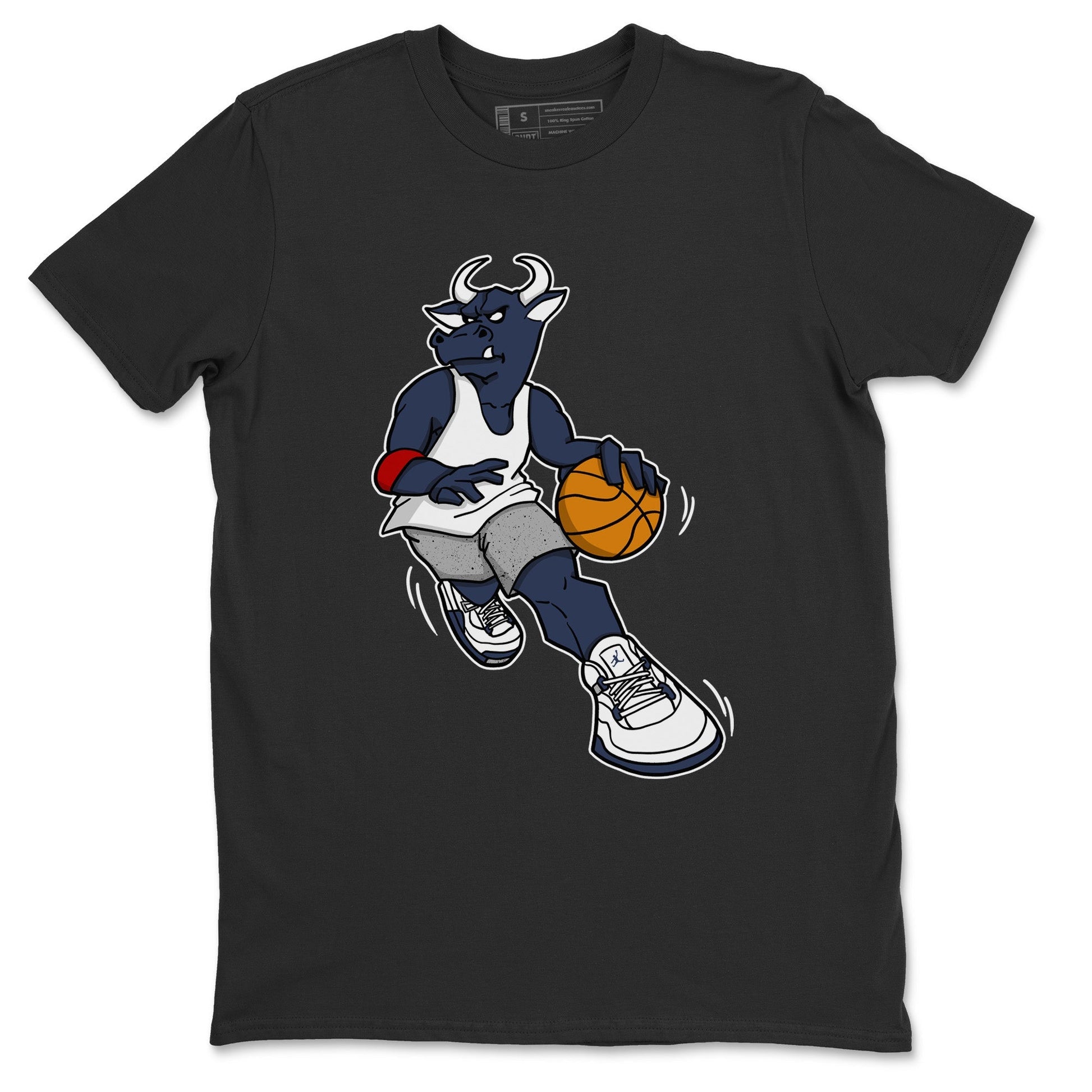 Jordan 4 Midnight Navy Sneaker Match Tees Player Bull Sneaker Tees Jordan 4 Midnight Navy Sneaker Release Tees Unisex Shirts