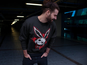 Jordan 4 Red Thunder unique Halloween sneaker tee Playskull Sneaker Tees Jordan 4 Red Thunder Sneaker Release Tees Unisex Shirts