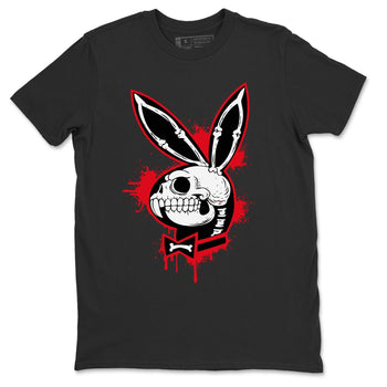 Jordan 4 Red Thunder unique Halloween sneaker tee Playskull Sneaker Tees Jordan 4 Red Thunder Sneaker Release Tees Unisex Shirts