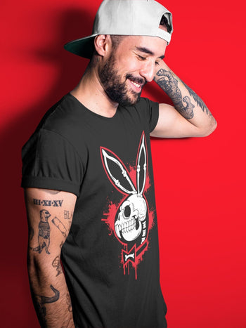 Jordan 4 Red Thunder unique Halloween sneaker tee Playskull Sneaker Tees Jordan 4 Red Thunder Sneaker Release Tees Unisex Shirts