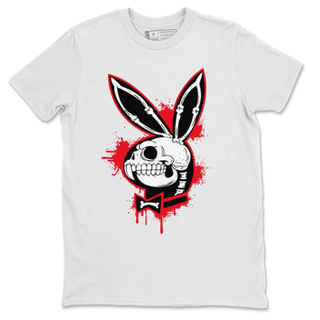 Jordan 4 Red Thunder unique Halloween sneaker tee Playskull Sneaker Tees Jordan 4 Red Thunder Sneaker Release Tees Unisex Shirts
