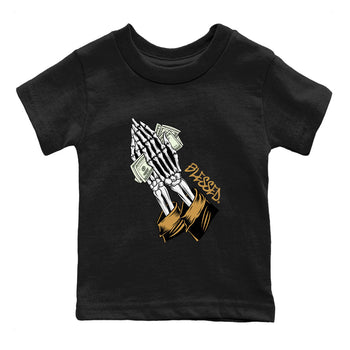 Jordan 13 Retro Wheat shirt to match jordans Praying Skeleton sneaker tees Air Jordan 13 Wheat SNRT Sneaker Tees Sneaker Matching Clothing Brand Baby Toddler Black 2 T-Shirt