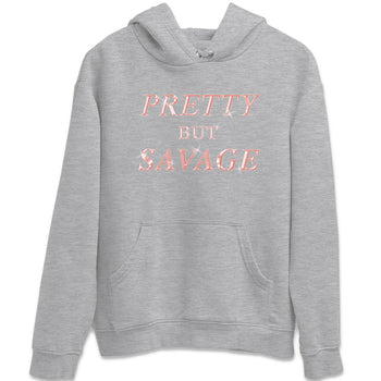 Dunk Rose Whisper shirt to match jordans Pretty But Savage sneaker tees Nike Dunk LowRose Whisper SNRT Sneaker Release Tees Unisex Heather Grey 2 T-Shirt