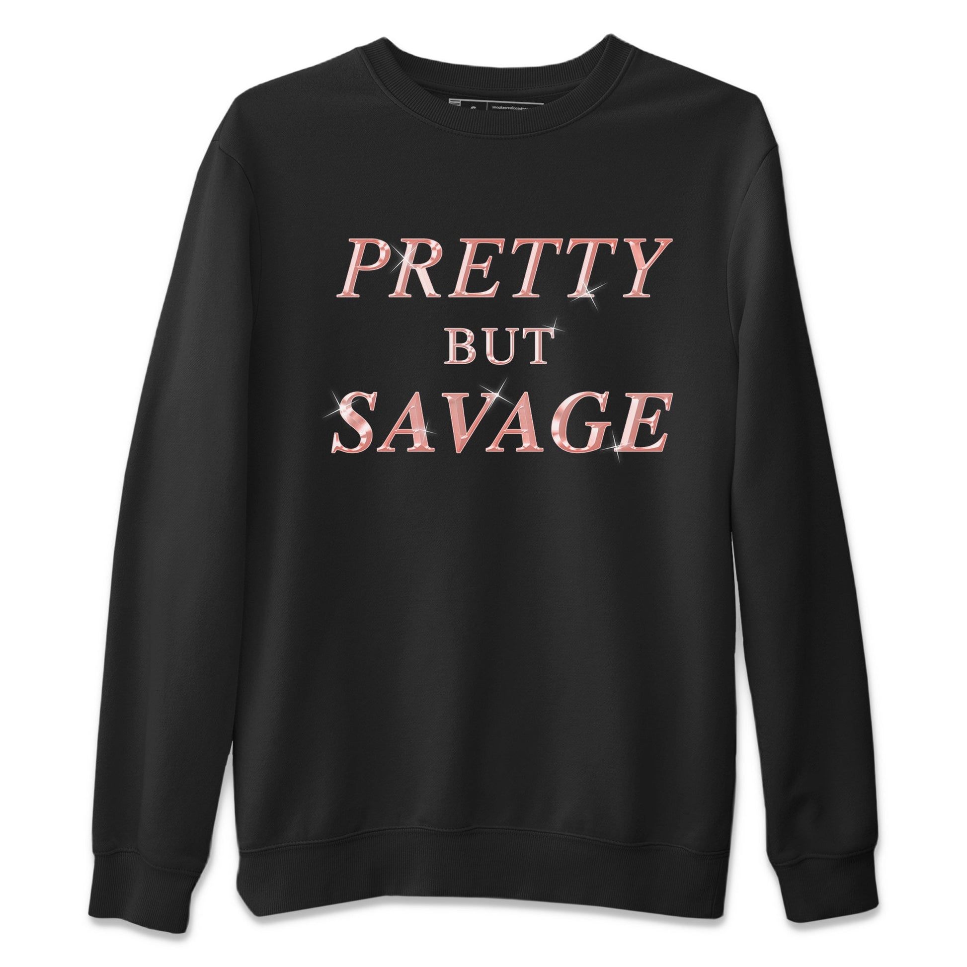 Dunk Rose Whisper shirt to match jordans Pretty But Savage sneaker tees Nike Dunk LowRose Whisper SNRT Sneaker Release Tees Unisex Black 2 T-Shirt