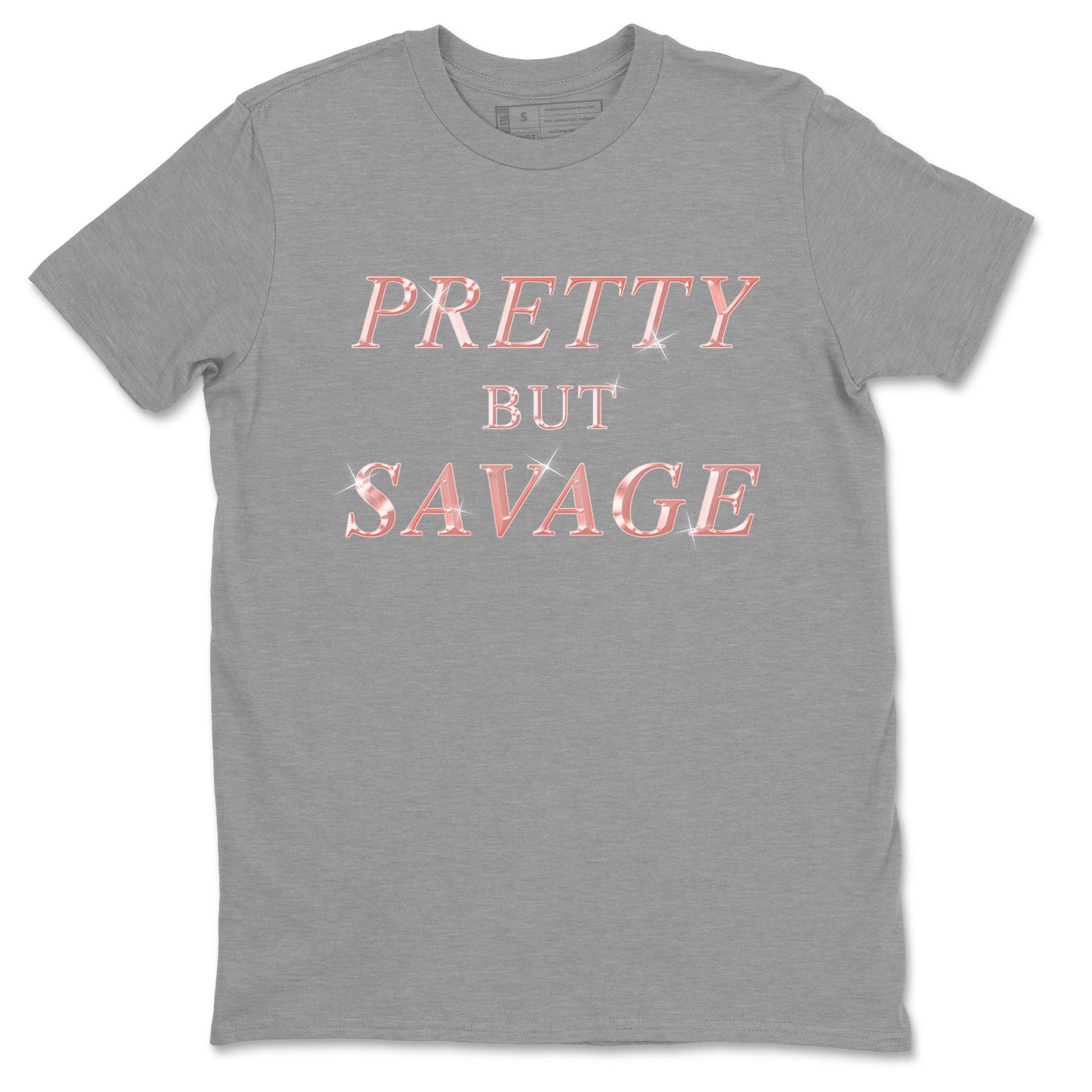 Dunk Rose Whisper shirt to match jordans Pretty But Savage sneaker tees Nike Dunk LowRose Whisper SNRT Sneaker Release Tees Unisex Heather Grey 2 T-Shirt
