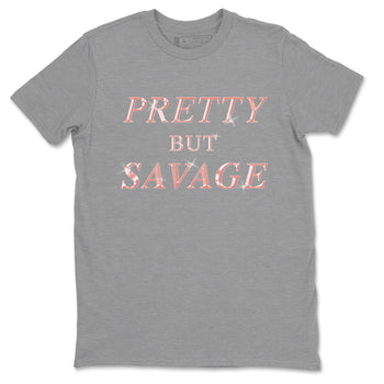 Dunk Rose Whisper shirt to match jordans Pretty But Savage sneaker tees Nike Dunk LowRose Whisper SNRT Sneaker Release Tees Unisex Heather Grey 2 T-Shirt