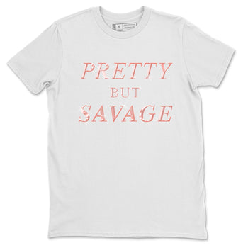 Dunk Rose Whisper shirt to match jordans Pretty But Savage sneaker tees Nike Dunk LowRose Whisper SNRT Sneaker Release Tees Unisex White 2 T-Shirt
