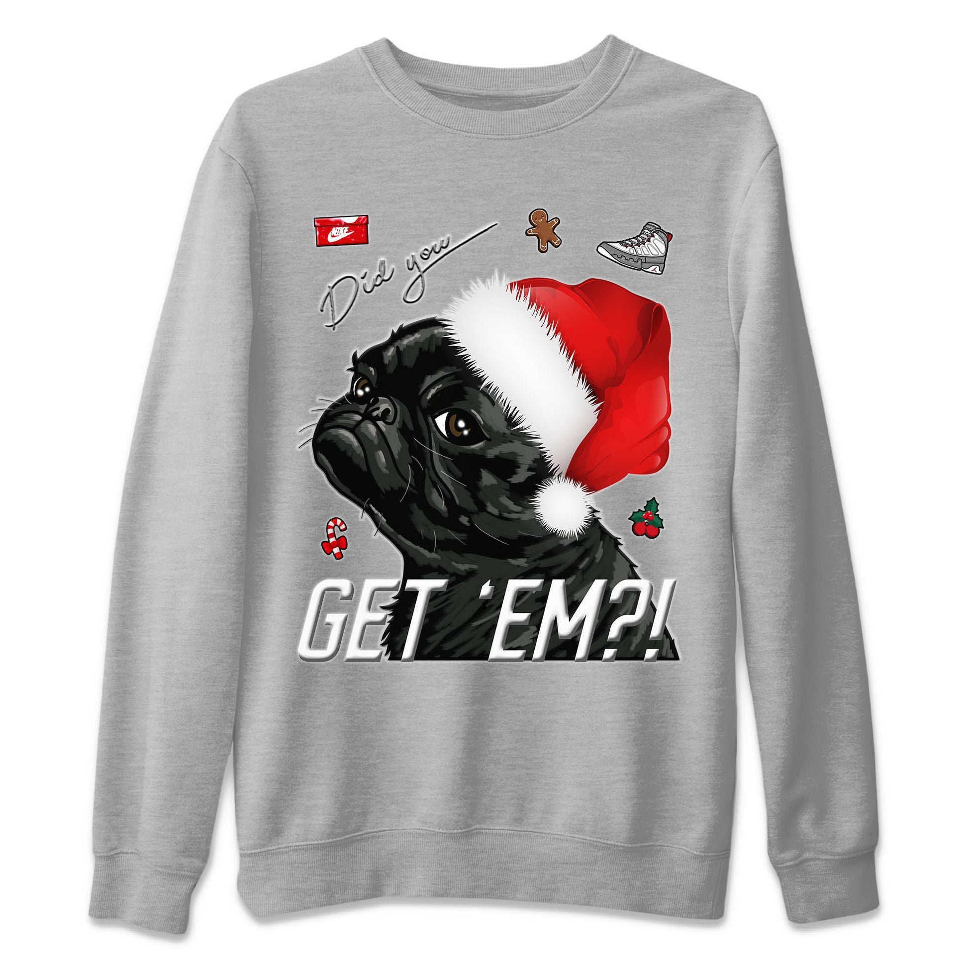 Jordan 9 Fire Red Sneaker Match Tees Pug Get Em Sneaker Tees Jordan 9 Fire Red Sneaker Release Tees Unisex Shirts