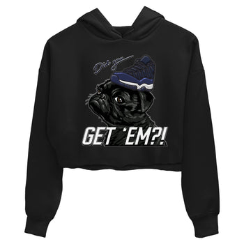 Jordan 11 Midnight Navy Sneaker Match Tees Pug Get Em Sneaker Tees Jordan 11 Midnight Navy Sneaker Release Tees Women's Shirts
