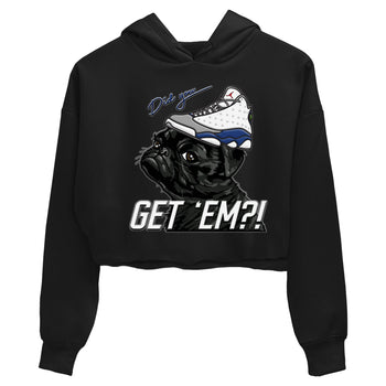 Jordan 13 French Blue Sneaker Match Tees Pug Get Em Sneaker Tees Jordan 13 French Blue Sneaker Release Tees Women's Shirts