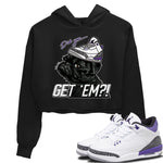Jordan 3 Dark Iris Sneaker Match Tees Pug Get Em Sneaker Tees Jordan 3 Dark Iris Sneaker Release Tees Women's Shirts