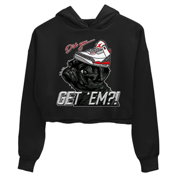 Jordan 3 Fire Red Sneaker Match Tees Pug Get Em Sneaker Tees Jordan 3 Fire Red Sneaker Release Tees Women's Shirts