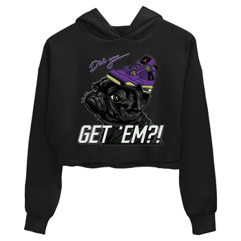 Jordan 4 Canyon Purple Sneaker Match Tees Pug Get Em Sneaker Tees Jordan 4 Canyon Purple Sneaker Release Tees Women's Shirts
