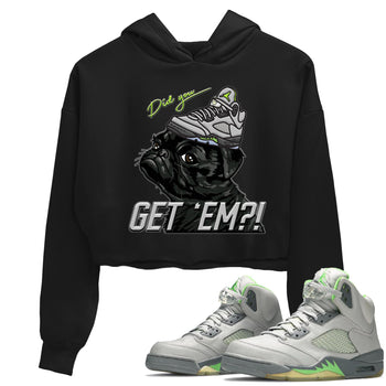 Jordan 5 Green Bean Sneaker Match Tees Pug Get Em Sneaker Tees Jordan 5 Green Bean Sneaker Release Tees Women's Shirts